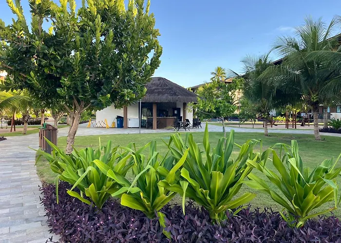 Flat térreo - Porto de Galinhas PE - Condomínio CUPE BEACH LIVING - pé na areia